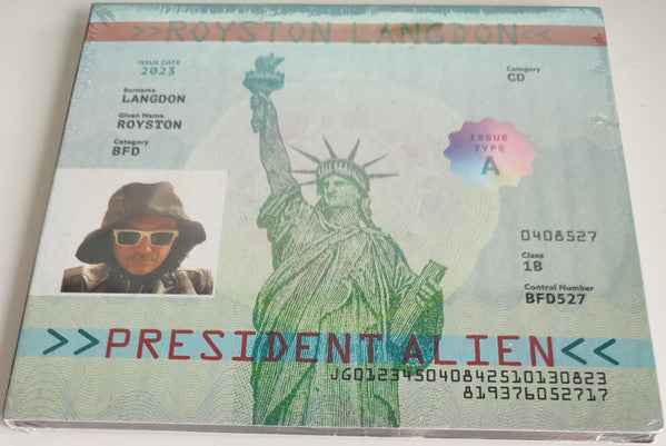 Royston Langdon - President Alien (CD, Album)