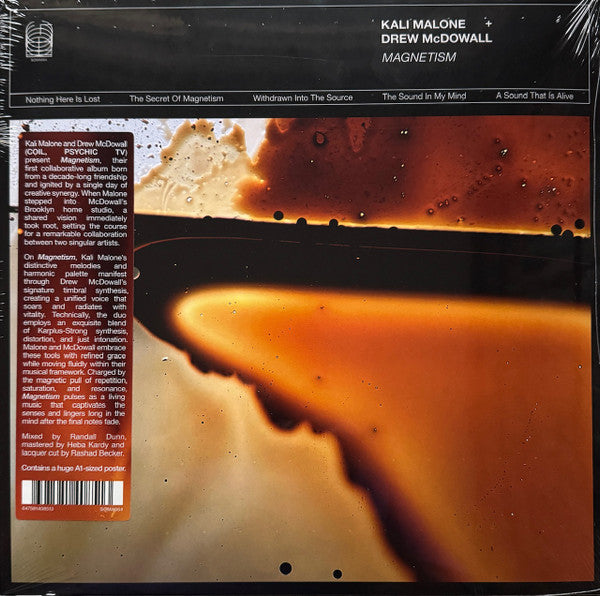 Kali Malone + Drew McDowall - Magnetism (LP, Album)