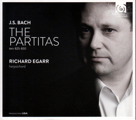 J.S. Bach* / Richard Egarr - The Partitas BWV 825-830 (2xCD, Album, Sli)