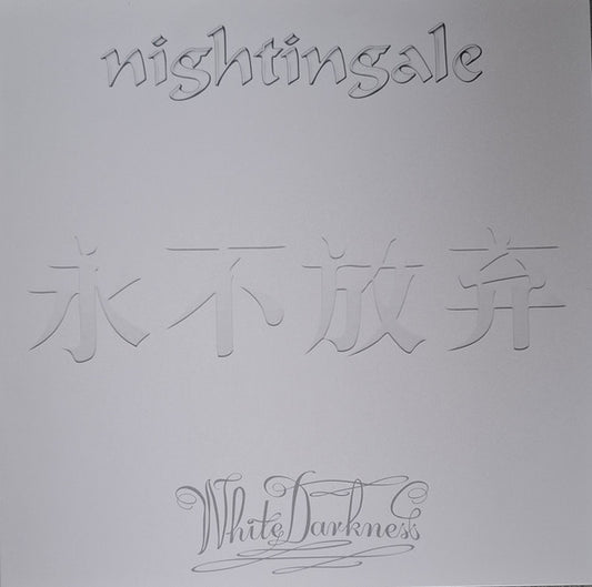 Nightingale - White Darkness (LP, Album, RE, RM, Whi)