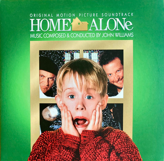 John Williams (4) - Home Alone (Original Motion Picture Soundtrack) (Album, RE, RM + LP, Red + LP, Gol)