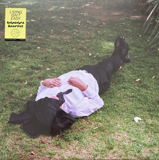 Robocobra Quartet - Living Isn't Easy (LP, Album, Yel)
