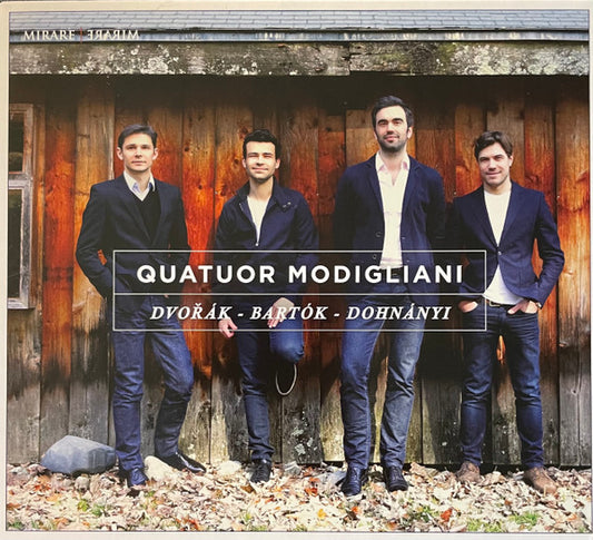 Quatuor Modigliani, Dvorak*, Bartok*, Dohnanyi* - Quatuor à Cordes N°12 / Quatuor à Cordes N°2 / Quatuor à Cordes N°3 (CD, Album)