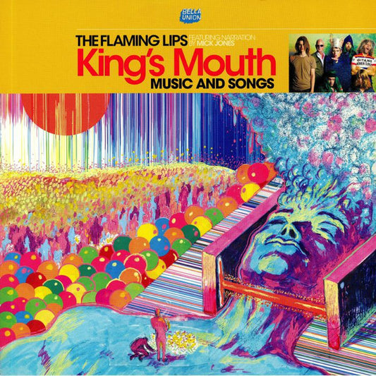The Flaming Lips Featuring Narration By Mick Jones - King's Mouth Music And Songs (LP, Album)