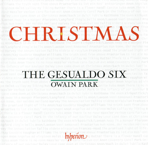 The Gesualdo Six / Owain Park - Christmas (CD)