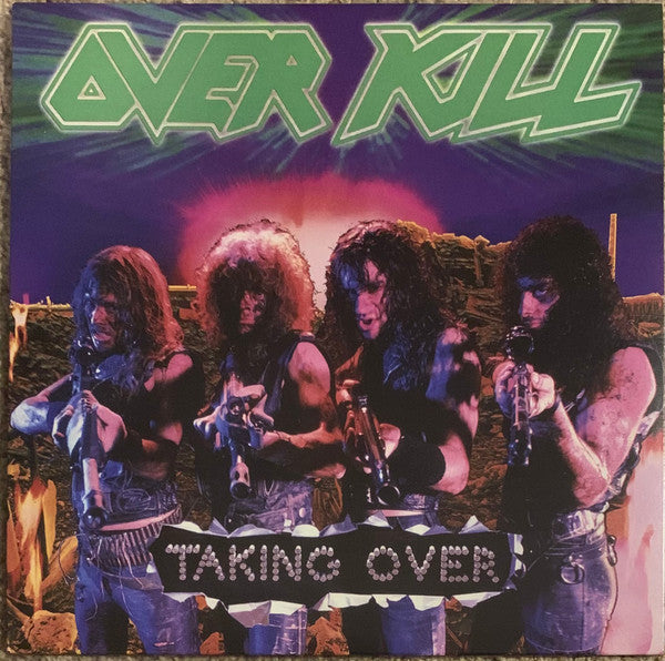 Overkill - Taking Over (LP, Album, RE, Pin)