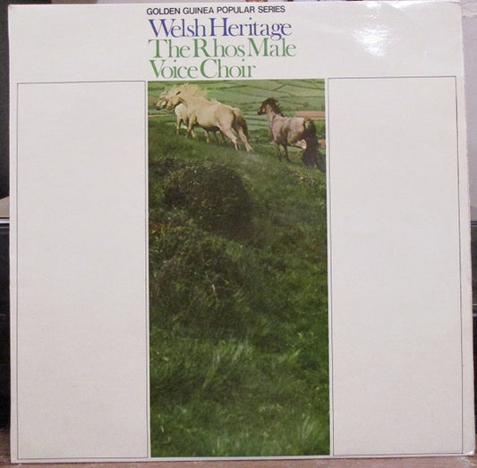 The Rhos Male Voice Choir, John Tudor Davies - Welsh Heritage (LP, Mono)