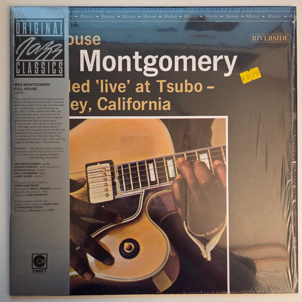 Wes Montgomery - Full House (LP, Album, RE, 180)