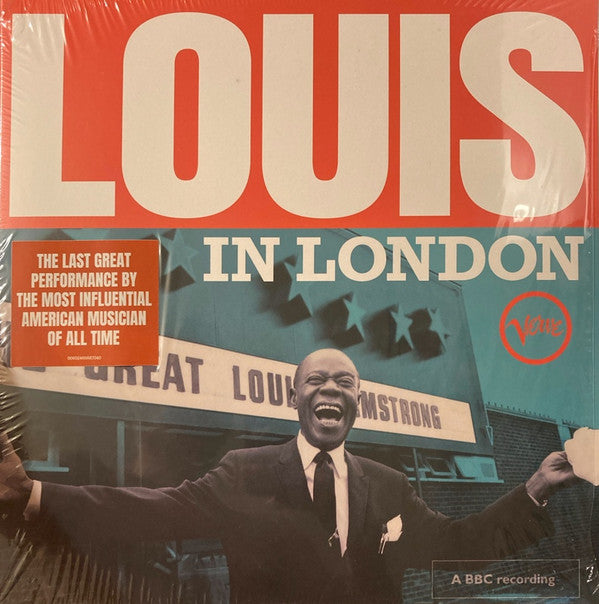 Louis Armstrong - Louis In London (LP, Album, Mono, Ltd, Tra)