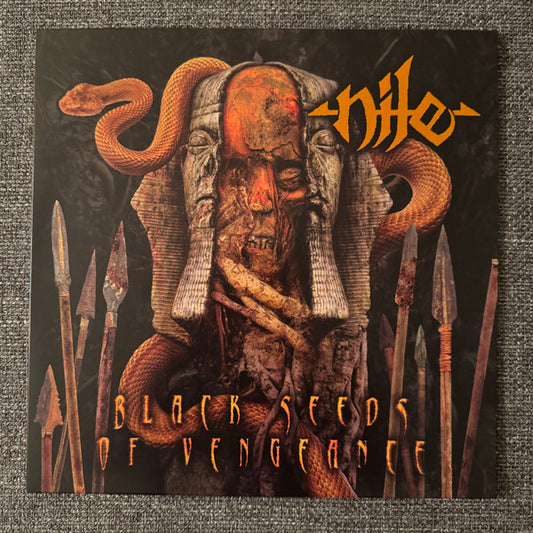 Nile (2) - Black Seeds Of Vengeance (LP, Album, RE, Ora)