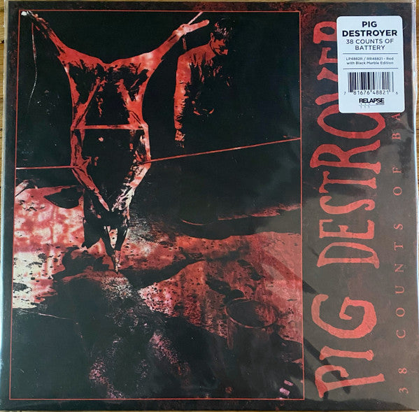 Pig Destroyer - 38 Counts Of Battery (LP, Comp, RE, RM, Red)
