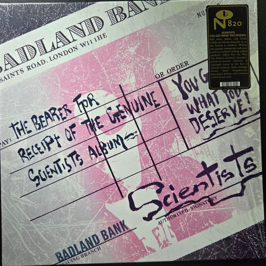 Scientists* - You Get What You Deserve! (LP, Album, RE)