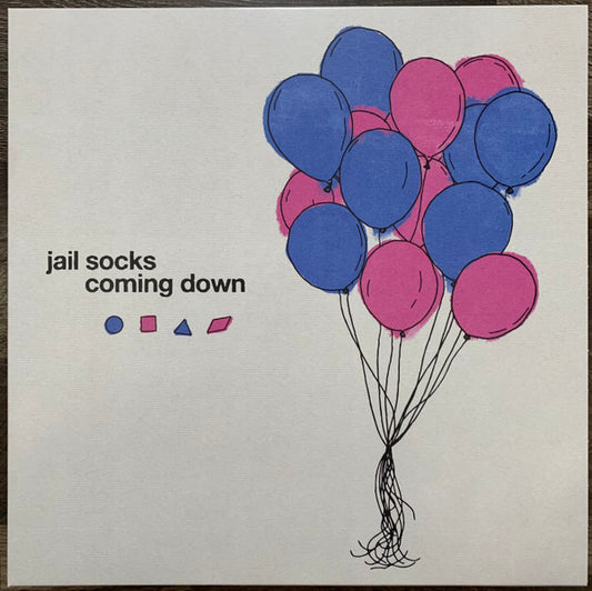 Jail Socks - Coming Down (LP, Album, Whi)