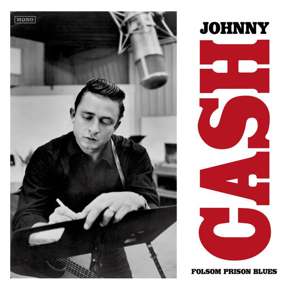 Johnny Cash - Folsom Prison Blues (LP, Comp, Mono, RM, 180)