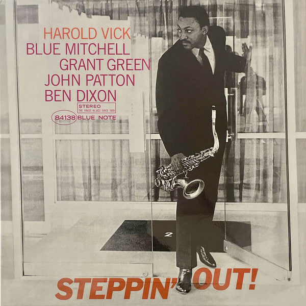 Harold Vick - Steppin' Out! (LP, Album, RE, 180)