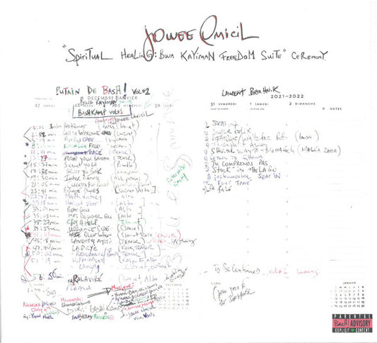 Jowee Omicil - “Spiritual Healing: Bwa Kayman Freedom Suite” Ceremony (CD, Album)