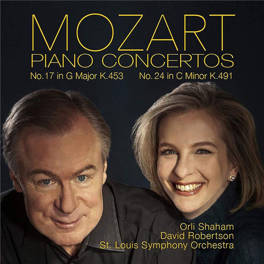 Wolfgang Amadeus Mozart, Orli Shaham, David Robertson (5), St. Louis Symphony Orchestra* - Piano Concertos #17 And #24 (CD, Album)