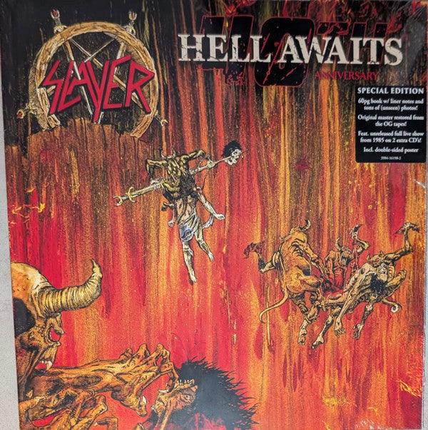 Slayer - Hell Awaits (CD, Album, RE + 2xCD + S/Edition, 40t)