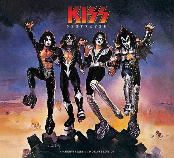 Kiss - Destroyer (CD, Album, RE + CD, Mono + Mono, Dlx, RM, 45t)