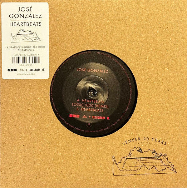 José González - Heartbeats (7", Single, RE)