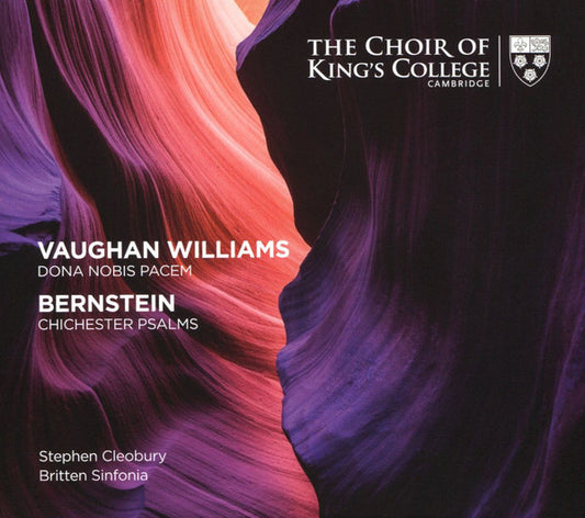The Choir Of King's College Cambridge*, Vaughan Williams*, Bernstein*, Stephen Cleobury, Britten Sinfonia - Dona Nobis Pacem; Chichester Psalms (SACD, Hybrid, Multichannel, Album)