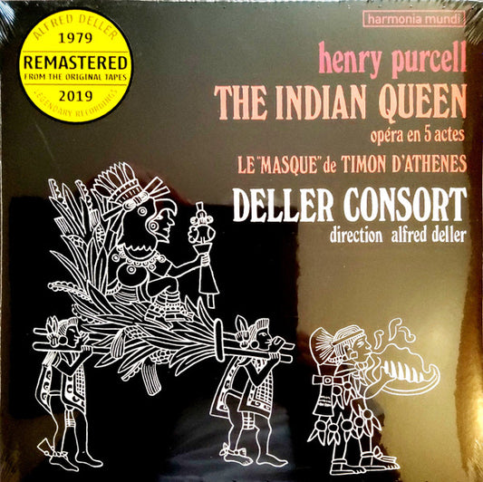 Henry Purcell - Deller Consort Direction Alfred Deller - The Indian Queen (Opéra En 5 Actes) / Le Masque De Timon D'Athènes (2xLP)