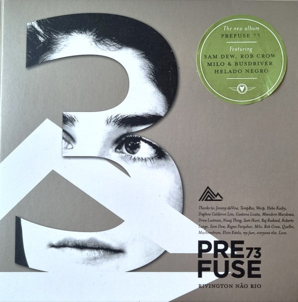 Prefuse 73 - Rivington Não Rio (CD, Album)