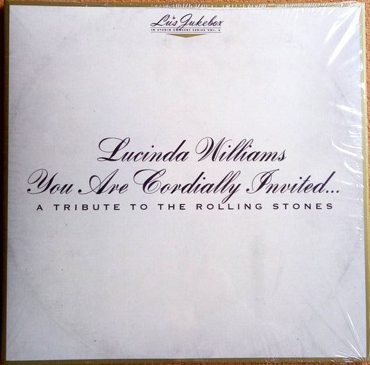 Lucinda Williams - You Are Cordially Invited... A Tribute To The Rolling Stones (2xLP, Album)
