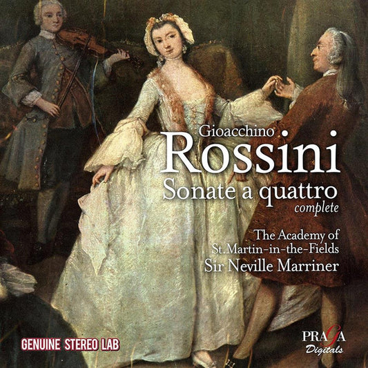 Gioacchino Rossini, The Academy Of St. Martin-in-the-Fields, Sir Neville Marriner - Sonate A Quattro Complete (CD, Album, RE, RM)