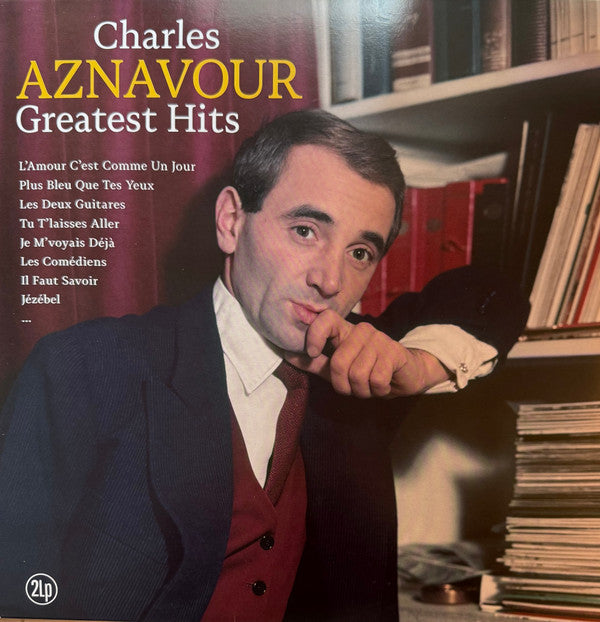 Charles Aznavour - Greatest Hits (2xLP, Comp, RM)