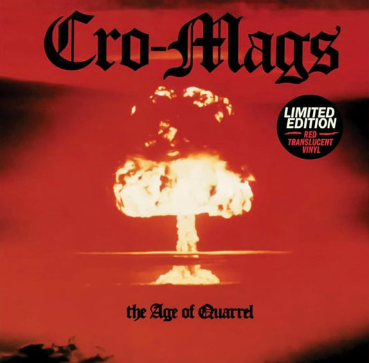 Cro-Mags - The Age Of Quarrel (LP, Album, Ltd, RE, Red)