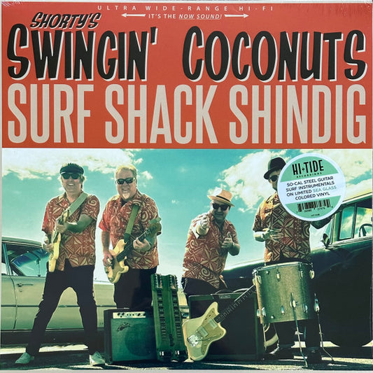 Shorty's Swingin' Coconuts - Surf Shack Shindig (LP, Album, Ltd, Sea)