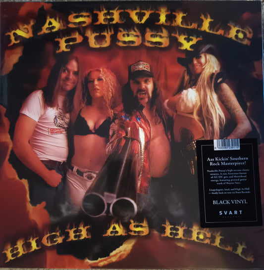 Nashville Pussy - High As Hell (LP, Album, RE)