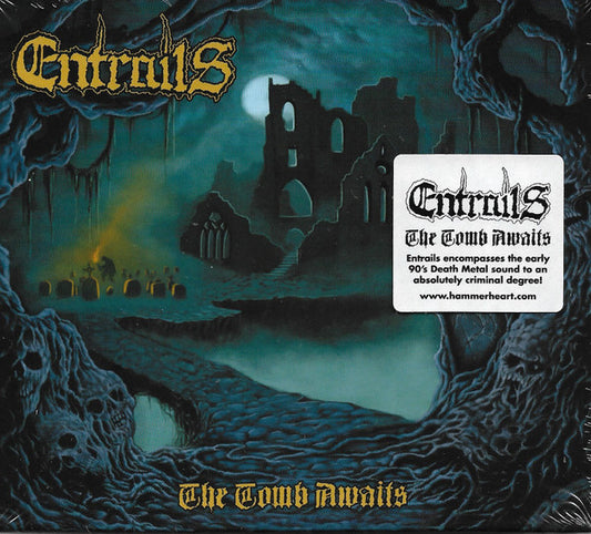 Entrails (3) - The Tomb Awaits (CD, Album, RE, O-C)