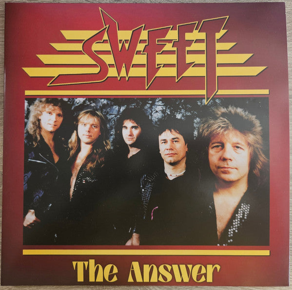 Sweet* - The Answer (LP, Album, Yel + LP, Album, Red)