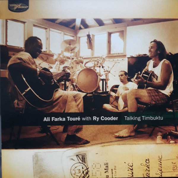 Ali Farka Touré With Ry Cooder - Talking Timbuktu (2xLP, Album, RE, 180)