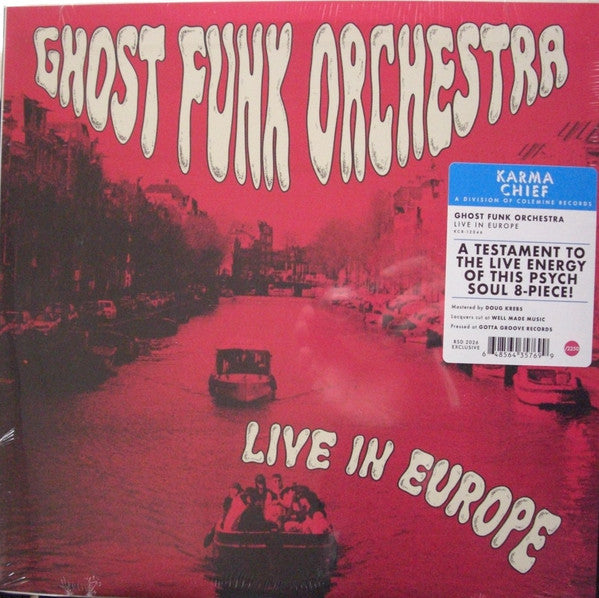 Ghost Funk Orchestra - Live In Europe (LP, Album, RSD, Ltd, Fuc)