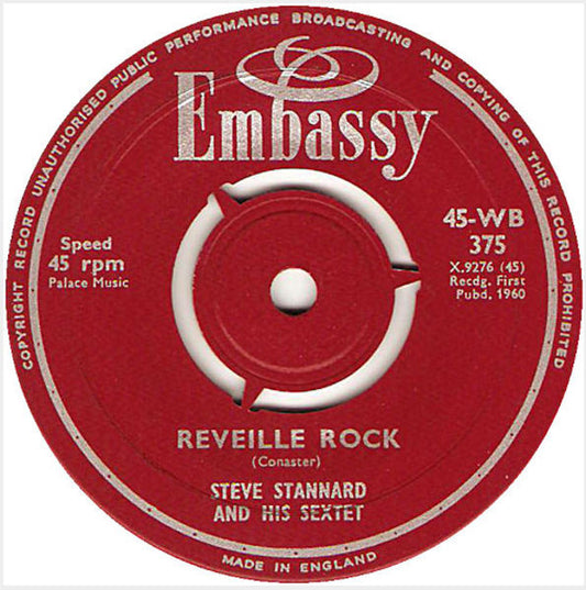 Steve Stannard And His Sextet / Bobbie Britton - Reveille Rock / Dance With Me (7")