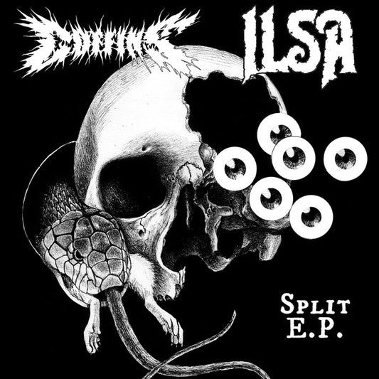 Coffins & Ilsa (2) - Split E.P. (12", S/Sided, EP, Etch)