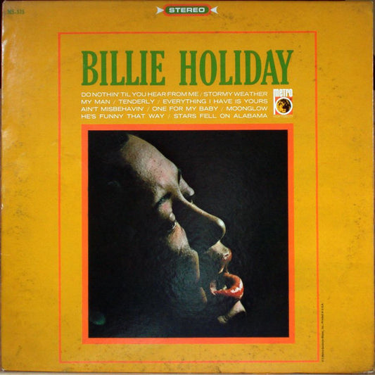 Billie Holiday - Billie Holiday (LP, Comp, MGM)