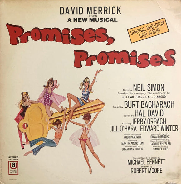 David Merrick (2) - Promises, Promises (LP, Album)