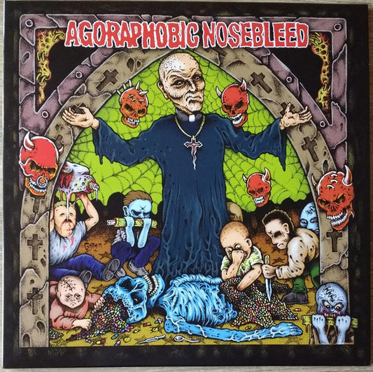 Agoraphobic Nosebleed - Altered States Of America / ANBRX II Delta 9 (LP, Album, RE, Pin)