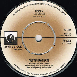Austin Roberts - Rocky (7", Single)