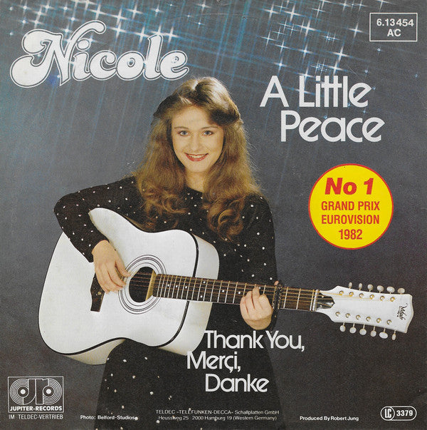 Nicole (2) - A Little Peace (7", Single)