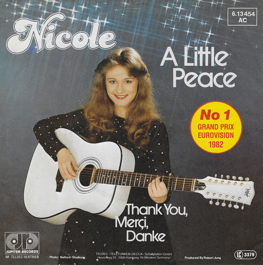 Nicole (2) - A Little Peace (7", Single)