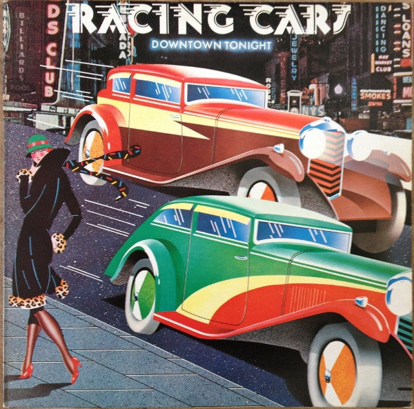 Racing Cars - Downtown Tonight (LP, Album, Orl)