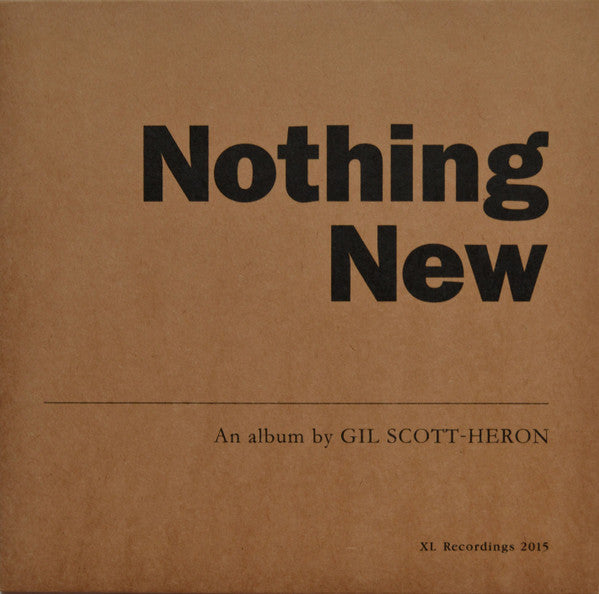 Gil Scott-Heron - Nothing New (LP, Album, RE + DVD)