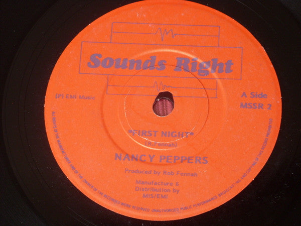 Nancy Peppers - First Night (7", Single)