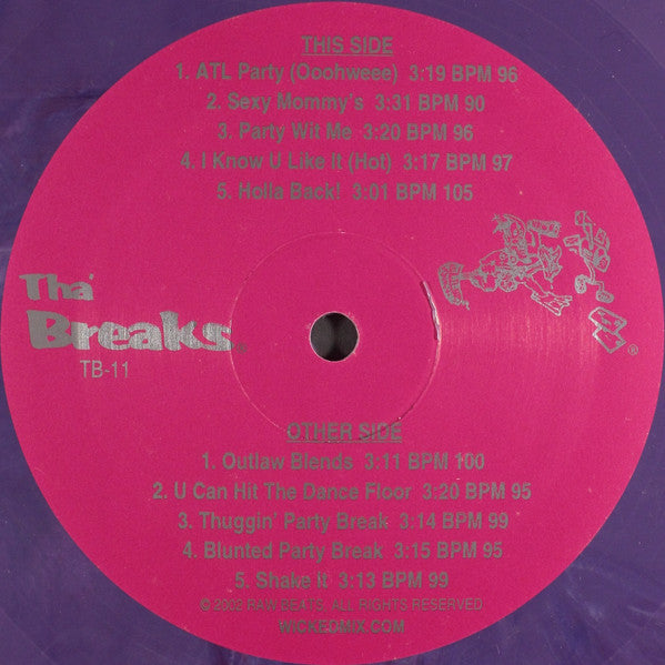 Raw Beats - Tha' Breaks #11 (12", Pur)