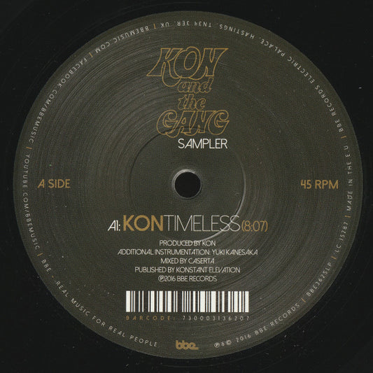 Kon - Kon And The Gang (Sampler) (12", Smplr)
